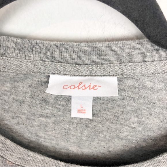 Colsie Womens Leopard Lounge Crop Top - Picture 4 of 7